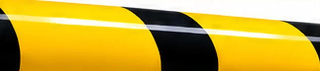 Detalhe da grade: pintura eletrostática a pó
